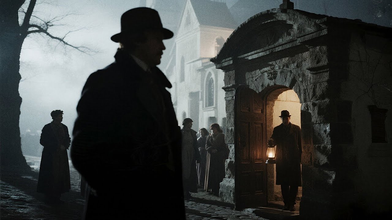 1907 Sherlock Holmes a makabrózní příběh svatby Novákových — nevěsta zazděná v rodinné kryptě