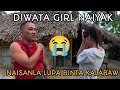 Diwata girl naiyak nalang ng mag kwento  nasanla ang lupa at nabinta ang kalabaw  para mag ka bahay