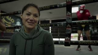 Pearl Gonzalez Training For Gamebred Boxing April 1st