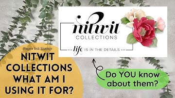 Nitwit Collections // Digital Paper Collections // What I Have Been Making? // Paper Ink Stamp