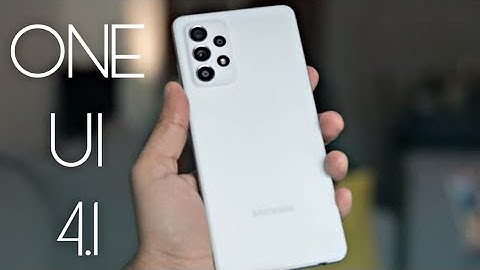 Samsung Galaxy A52s ONE UI 4.1 Official Update (RELEASED)