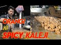 Orangi ki spicy kaleji  food vlog  who is mubeen