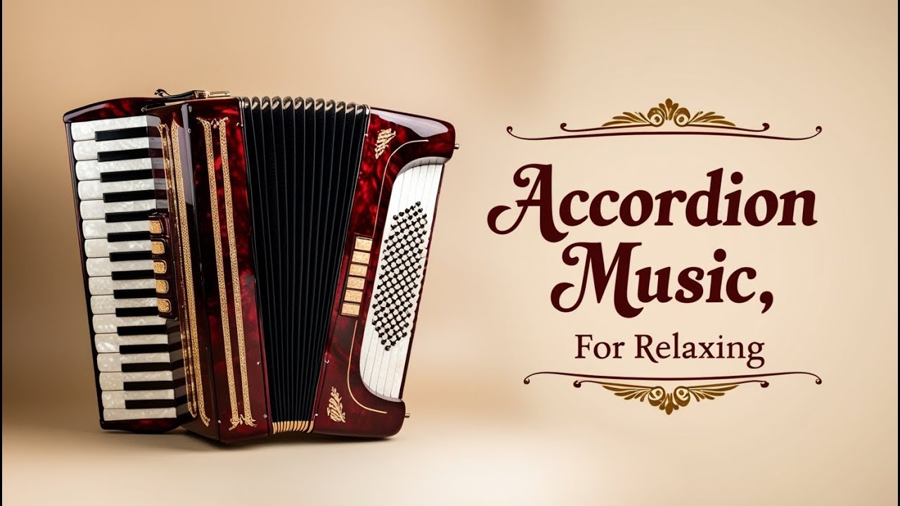 Accordion Background Music for Relaxation, Study, and Sleep