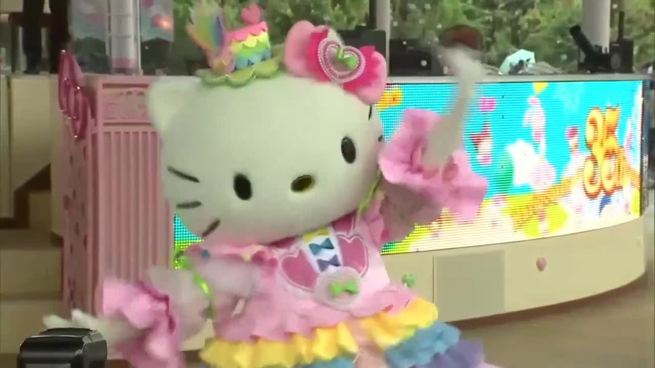 ハーモニーランドさん専用 Harmony Land celebrates 35th anniversary with ceremony; Sanrio