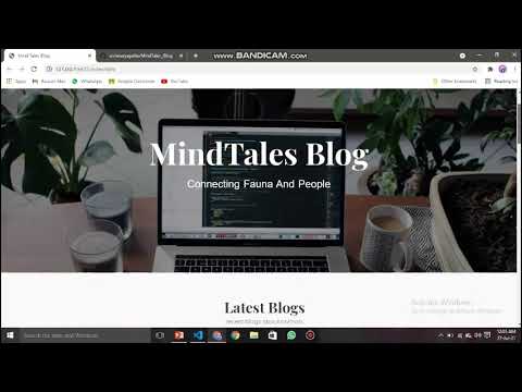 MindTales Blogging Website | The Intern Academy | Web Development Intern | Aishwarya Patle