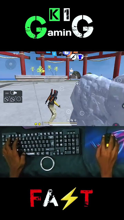 🎮Free Fire with Keyboard & Mouse Gaming Handcam Gameplay 🖱️⌨️📲 #gaming #keyboard #mouse  #handcam
