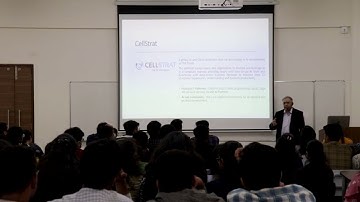 Talk on "Process of Innovation development, Commercialization of Lab Technologies and Tech transfer"