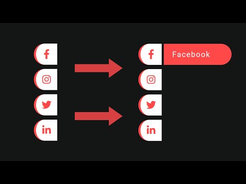 Fixed Social Media Sidebar Using HTML and CSS | #DeveloperHub