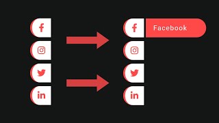 Fixed Social Media Sidebar Using HTML and CSS | #DeveloperHub