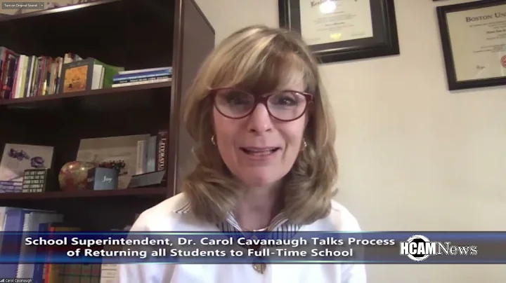 School Superintedent, Dr. Carol Cavanaugh talks re...
