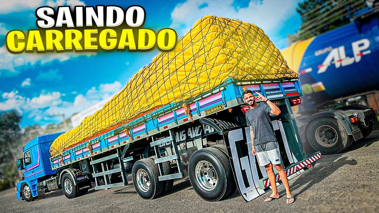 SAINDO CARREGADO DE CEBOLA NO 143 😍 SONHO REALIZADO