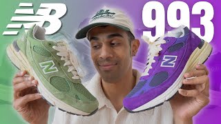 Is this the COMFIEST New Balance shoe? - New Balance 993 Chive & Interstellar Reviews & On Feet