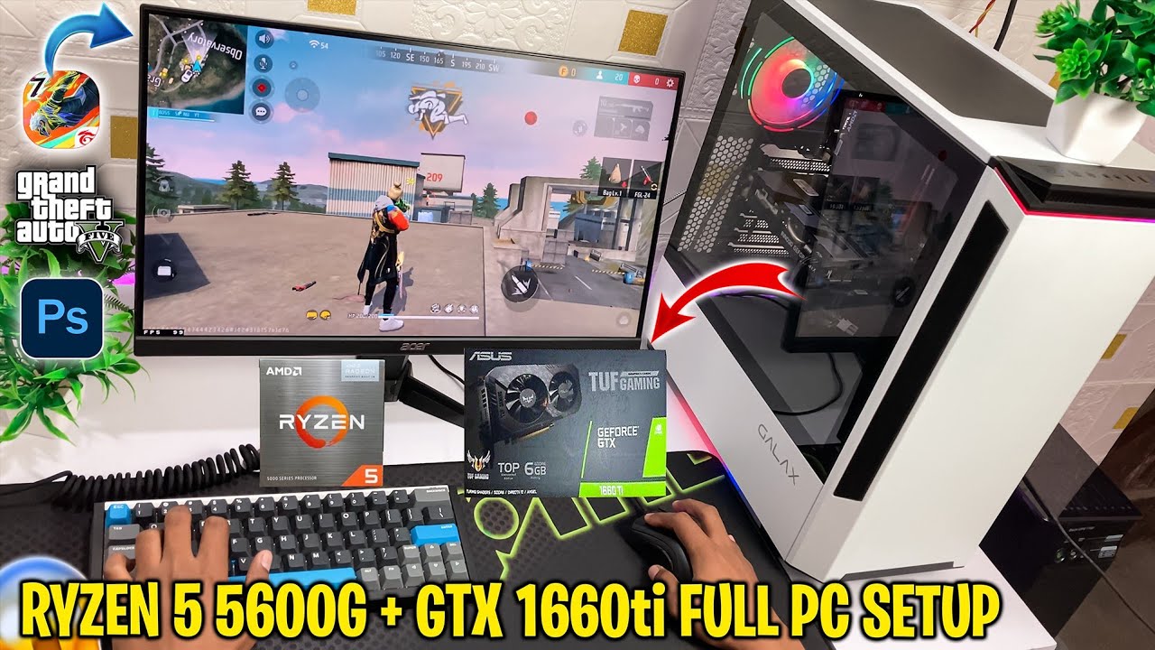Upgrading My Ryzen 5 5600G PC with GTX 1660ti Under ₹11,000 