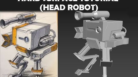 Hard Surface Tutorial 3ds Max (Robot Head) Pt.01