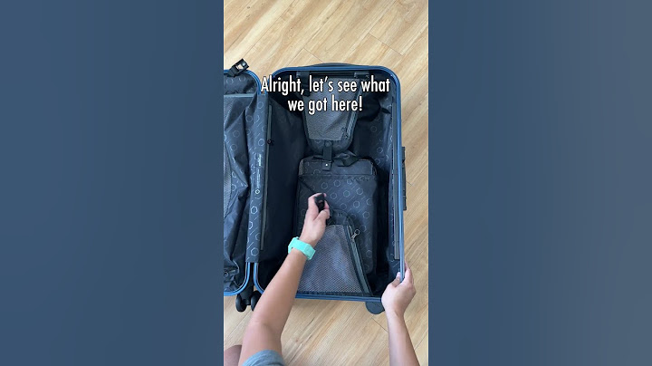 Luggage that turns into a closet