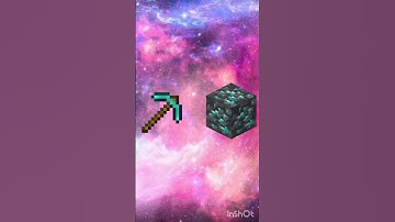 Diamond pickaxe vs all block #shorts #minecraft #minecraftshorts