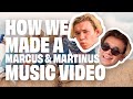 HOW WE MADE A MARCUS & MARTINUS MUSIC VIDEO 🎥🔥🎬 (English subtitles)