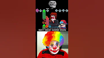 The Day MATT Went BAMBI MODE Daveandbambi Fnfmods Fnf Bambi Matt Fridaynightfunkin 