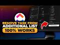 How To Remove a Task From Additional List On ClickUp (𝟮𝟬𝟮𝟲) | 100% WORKS | NO Yapping &amp; EASY