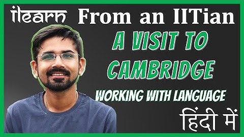 HoneyDew Chapter 7 - A visit to Cambridge - Working with Language | NCERT Class-8 English | In Hindi