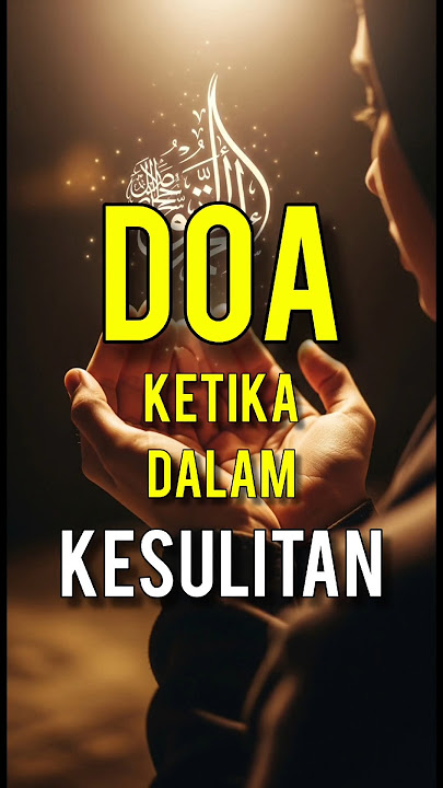 Doa yang Diajarkan Nabi ﷺ || Ketika dalam Kesulitan #shorts