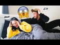 SCREAMING IN MY SLEEP PRANK ON BOYFRIEND!! *HILARIOUS*