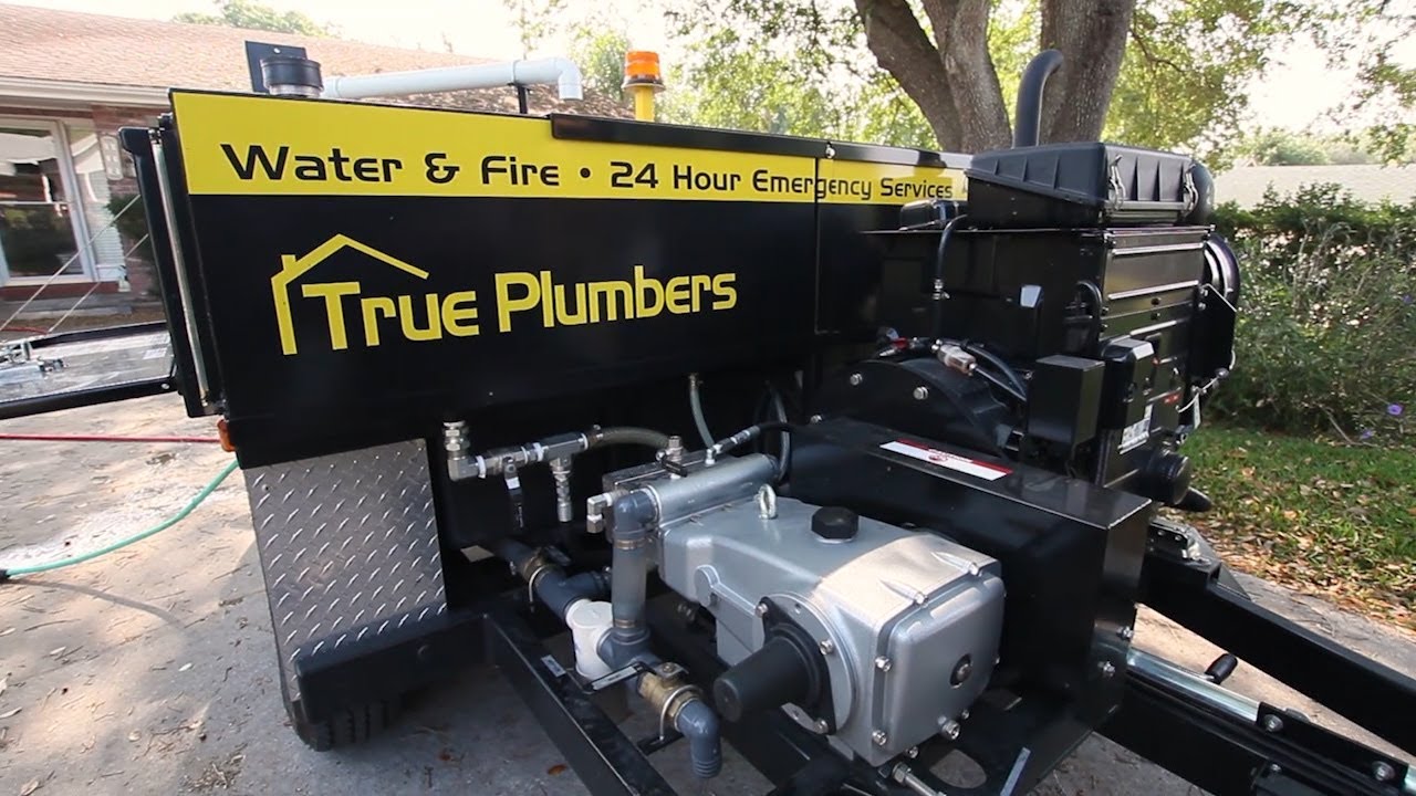 Brad sees True Plumber's Jetter in Action YouTube