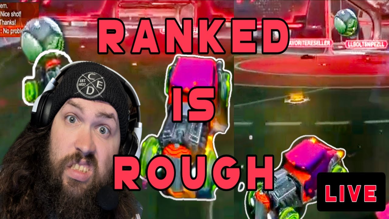 Rough Ranked Plays! LIVE Rocket League - YouTube