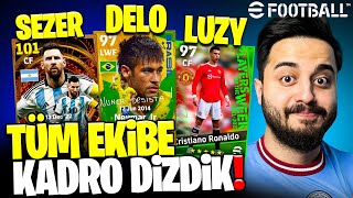 TÜM EKİBE eFootball YÜKLETTİM! EN İYİ KADRO KİMDE?! Pes 2024