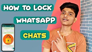 WhatsApp chat locker app | WhatsApp chat kaise lock kare | be fun tech screenshot 3