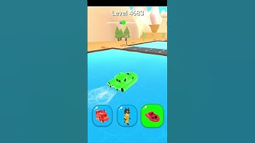 Shapeshifting2 spelniveau #4683 hyper casual spel #shapeshifting #gameplay #gaming #kortevideo