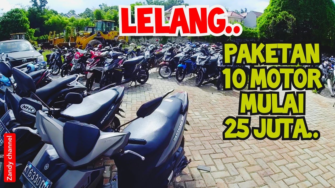 Persiapan Lelang  motor  Juni 2020 JBA Balikpapan  YouTube