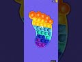 This Foot Pop It Looks Weird But Satisfying 🤯#viral #popit #music #shorts #gaming #asmr