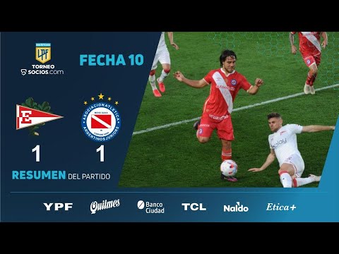 #TorneoSocios | Fecha 10 | resumen de Estudiantes - Argentinos
