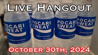Live Hangout - October 30th, 2024
