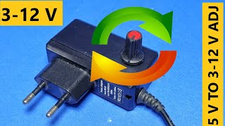 How To Convert 5 Volt Adapter to 3 Volt 12 Volt Regulated Power Supply
