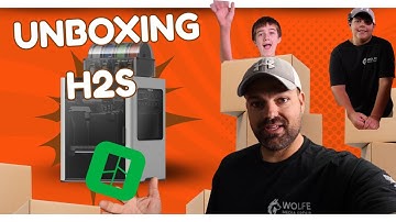 Bambu H2S + AMS Unboxing & Full Setup (Shipping Screws, Wiring, First Print)