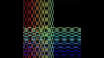 Hitomezashi Stitch Pattern, 90 Degrees, Rainbow Stitching #animation #geometricpatterns #art