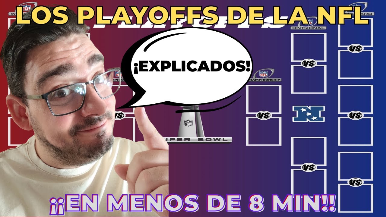 ¿NUEVO en la NFL? 🤔 Entiende el Camino a la SUPER BOWL en ⌛ ¡Menos de 8 MIN!! ⌛