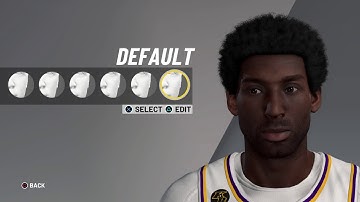 NBA 2K20 Kobe Bryant {With Hair} Face Creation