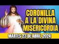 CORONILLA ALA DIVINA MISERICORDIA DE HOY MARTES 23 DE ABRIL 2024 - ROSARIO DE LAS 3 PM