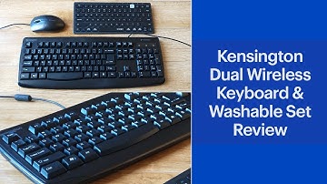 Kensington Dual Wireless Keyboard and Pro Fit Washable Desktop Set Review
