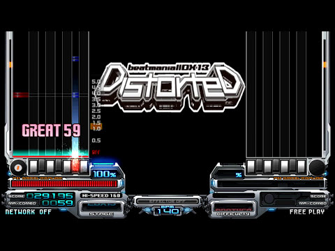 Dj FX - Attack The Music -Another Remix-, 140BPM. Genre, Hard Techno ^^ IIDX13 DiStOrTeD ^^ 【BMS】