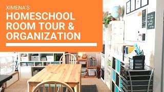 {HOMESCHOOL ROOM} Tour & Organization
