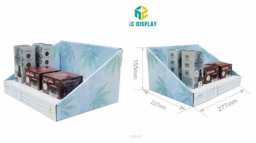 Corrugated Counter Display for Cosmetic
