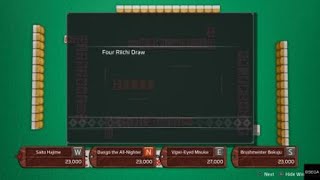 Like a Dragon: Ishin! Mahjong - Four Riichi Draw