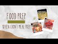 WEEKEND FOOD PREP | THINGS I SOMETIMES FOOD PREP WHEN I DON&#39;T DO A FULL MEAL PREP
