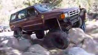 My toyota 4runner taking on the toughest lines old chinaman gulch has
to offer