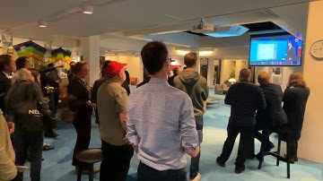 Vreugde en verdriet in gemeentehuis tijdens exitpoll