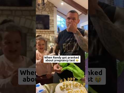 Randy Orton Got Pranked By His Wife On Having Another Baby